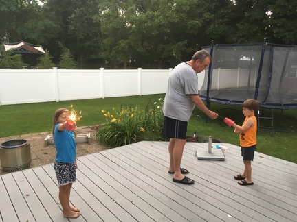 Sparklers with Uncle Brad5